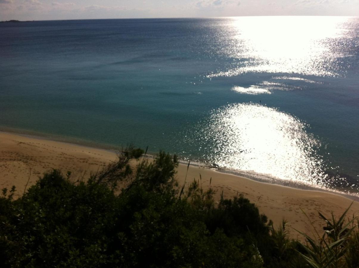 Villaparadiso Beach Front Villa Makris Gialos Argostoli  Eksteriør bilde