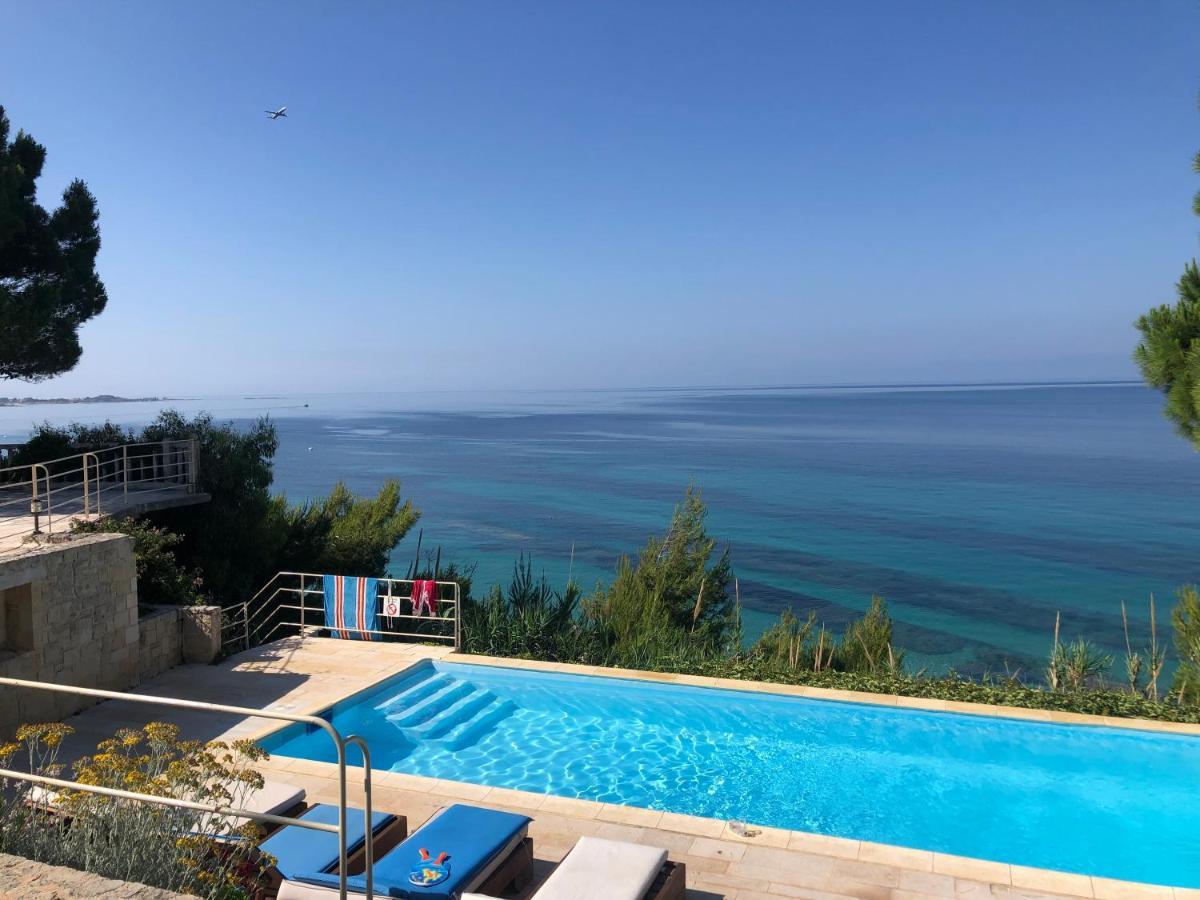 Villaparadiso Beach Front Villa Makris Gialos Argostoli  Eksteriør bilde