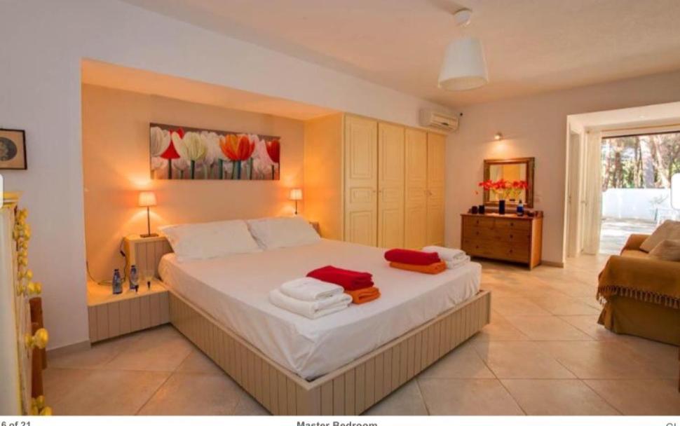 Villaparadiso Beach Front Villa Makris Gialos Argostoli  Eksteriør bilde